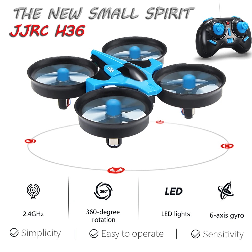 JJRC H36 Mini Drone 4ch 6-Axis - Drone Kit Tricopter review and price