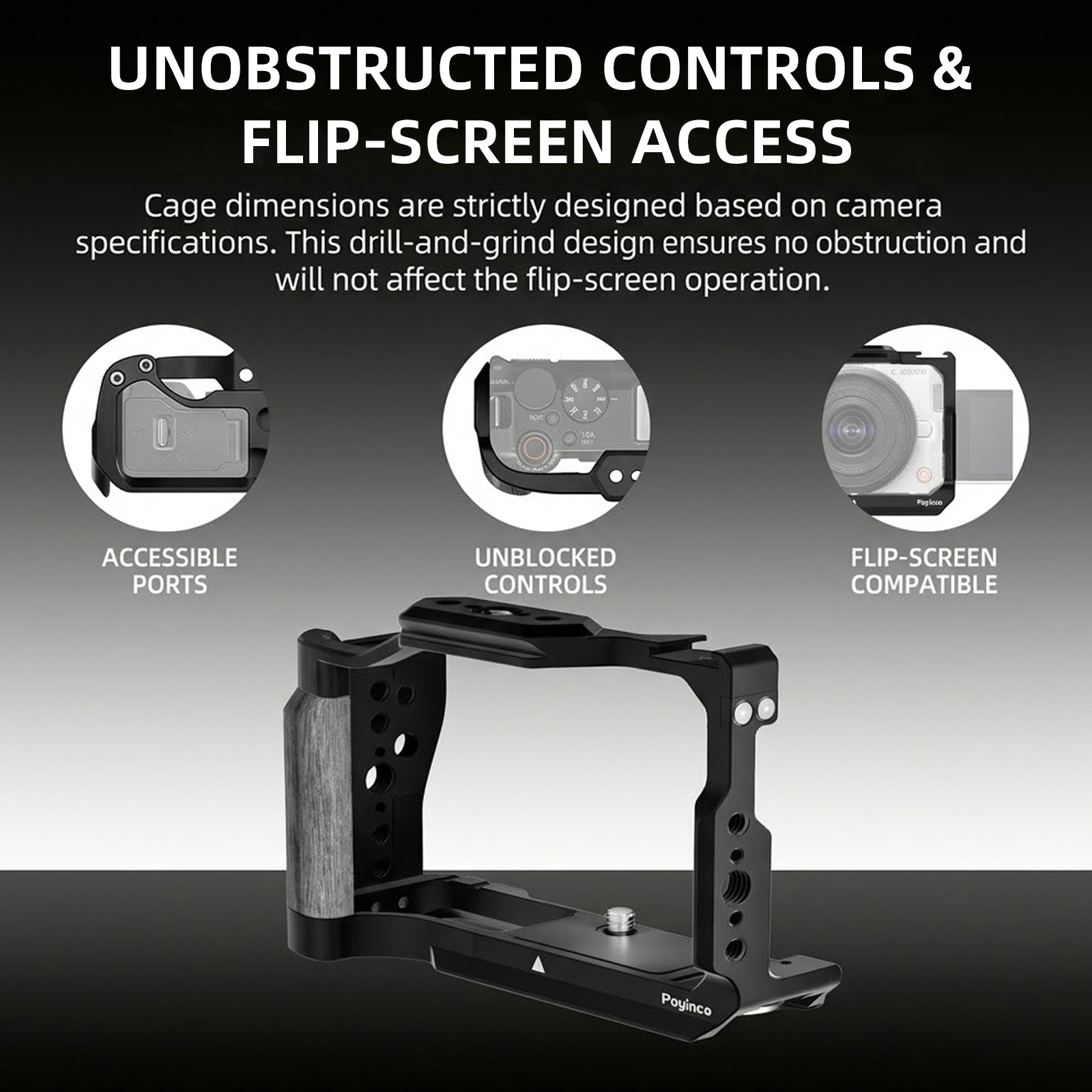 Aluminum Alloy Camera Cage for - Canon Camera Eos R50 review and price